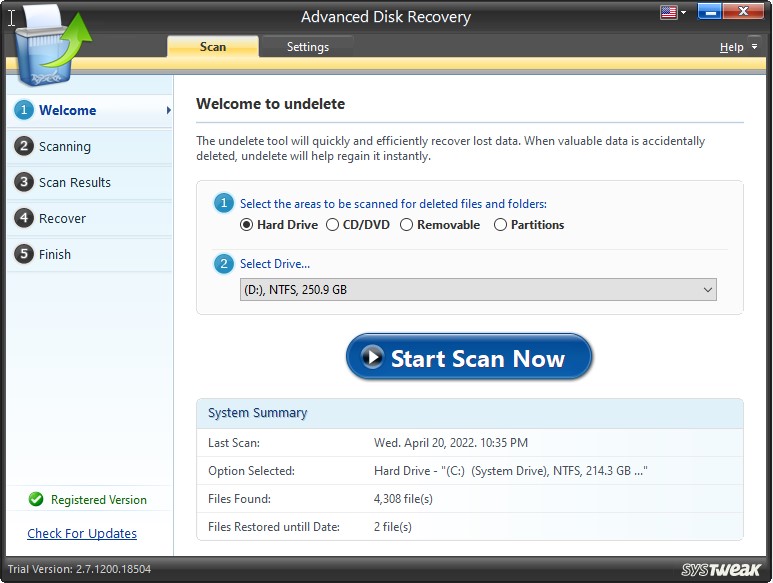 Advanced Disk Recovery