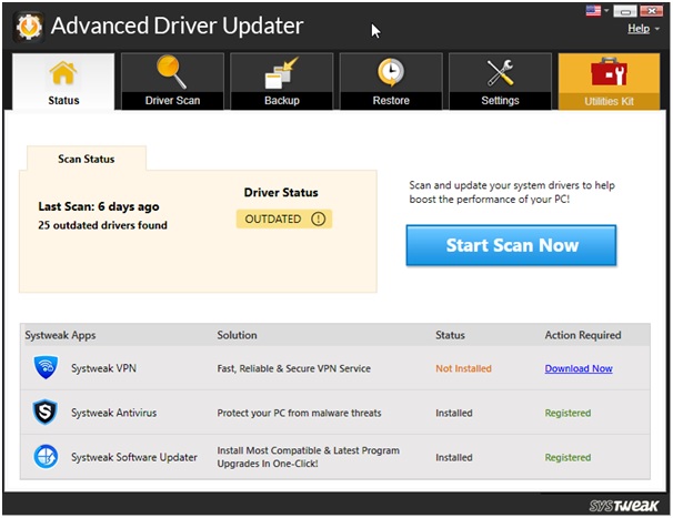 Advanced Driver Updater