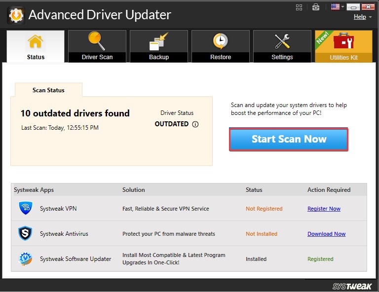 advanced driver updater