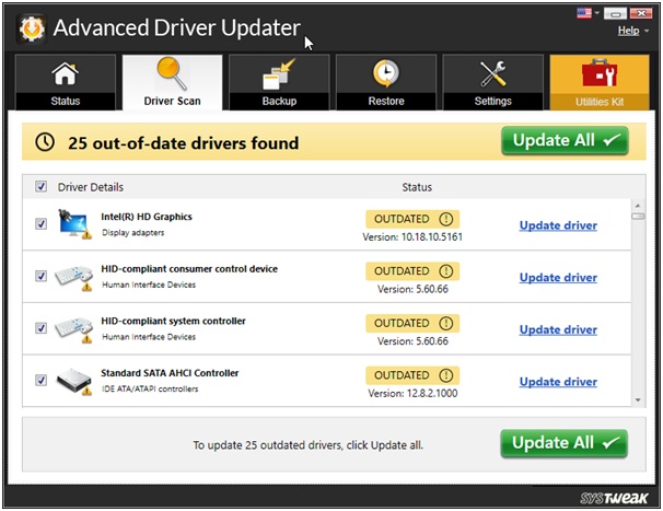 adu updater driver