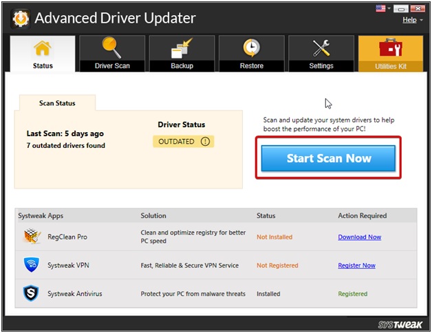 Advanced Driver Updater