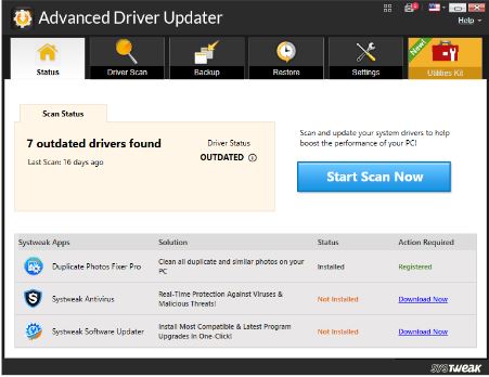 advanced driver updater