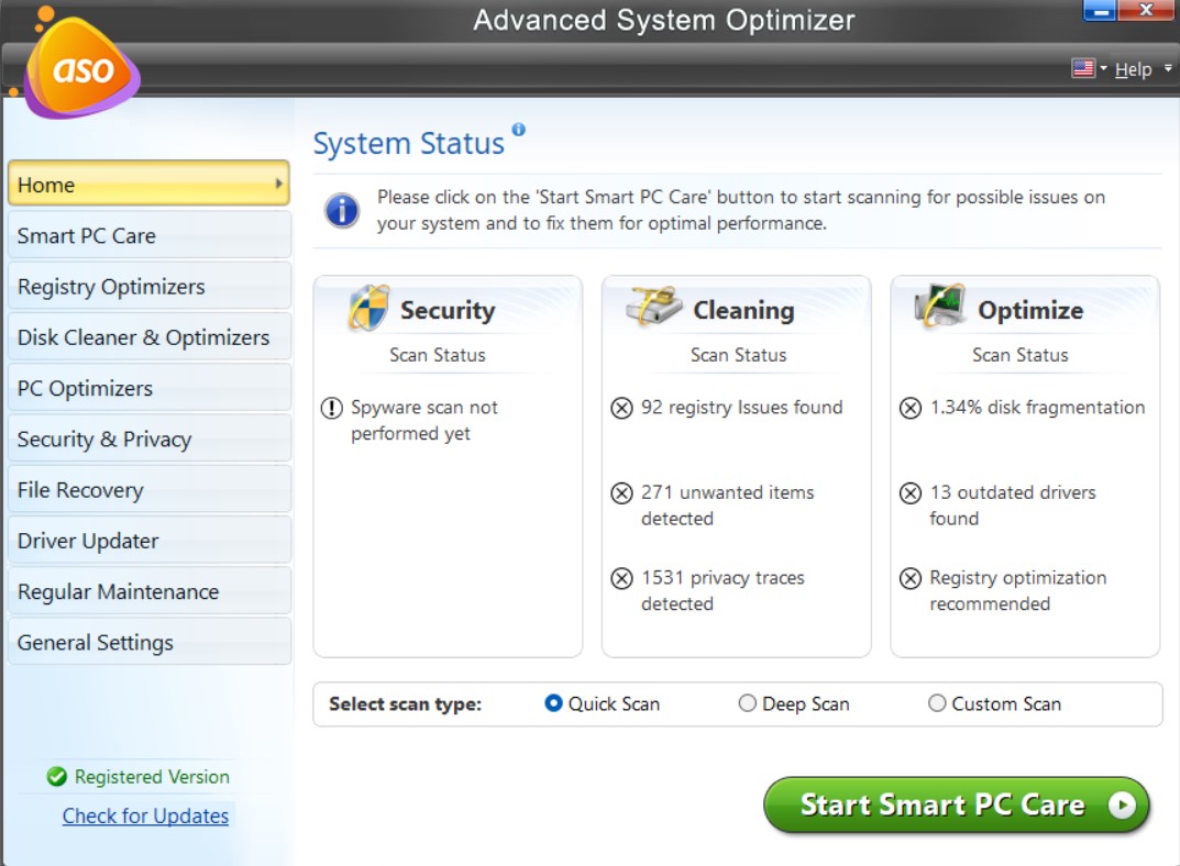 Advanced System Optimizer