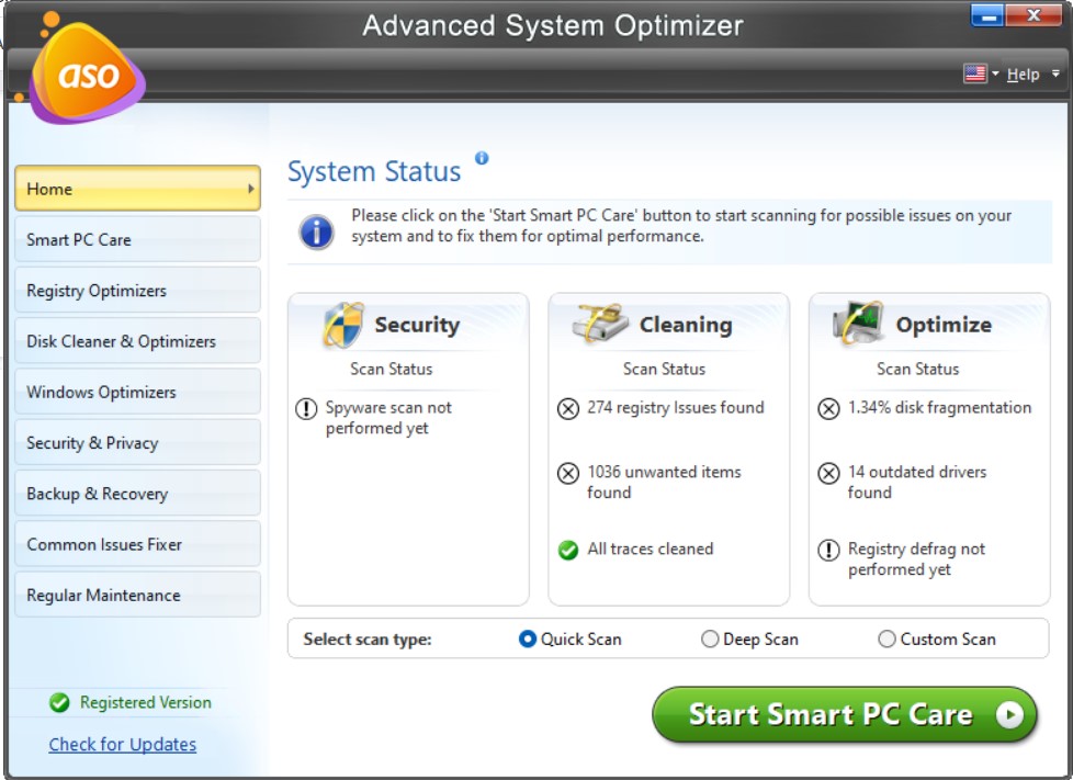 Advanced System Optimizer