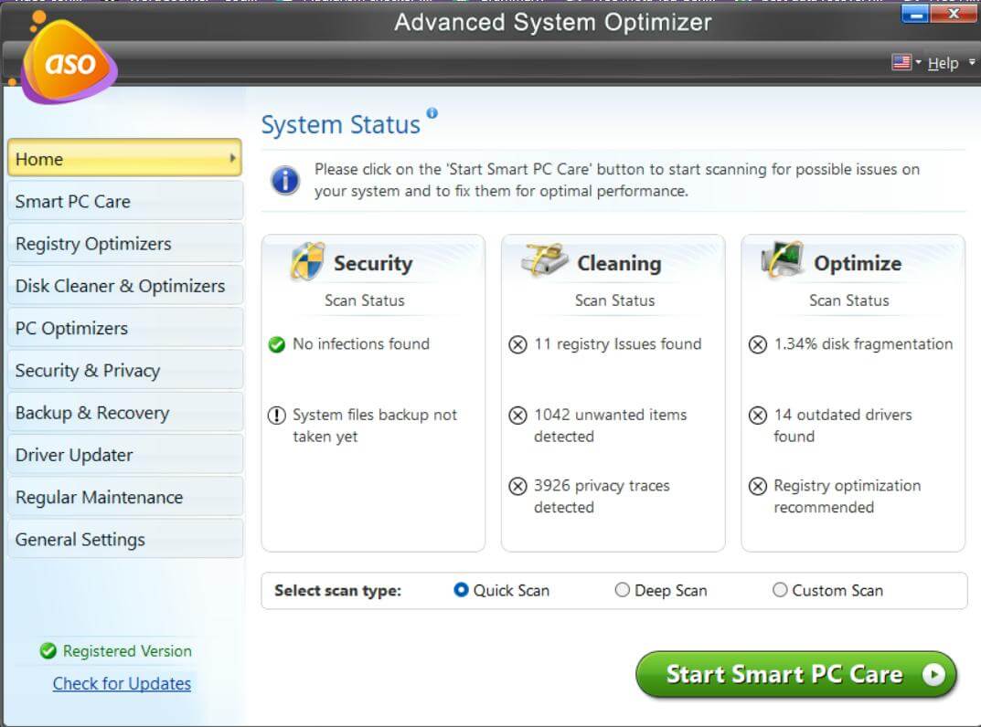 Advanced System Optimizer