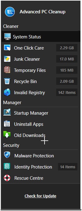 Old Downloads option