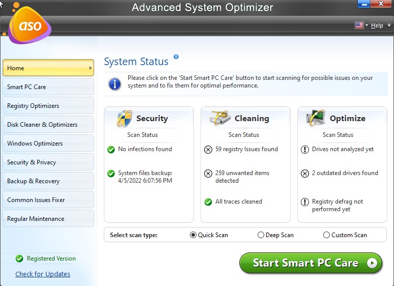 Advanced System Optimizer