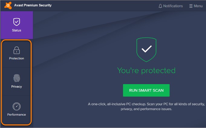 avast premium security tool