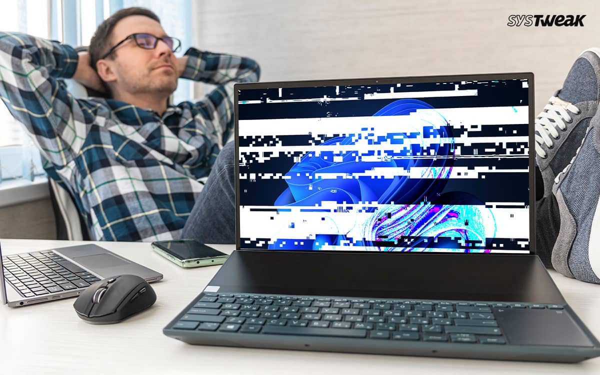 Black-and-White-Squares-on-Computer-Screen