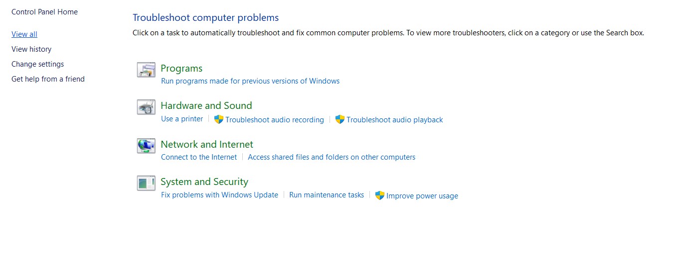 computer troubleshoot