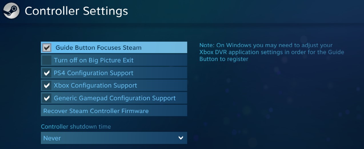 Controller Using USB Port