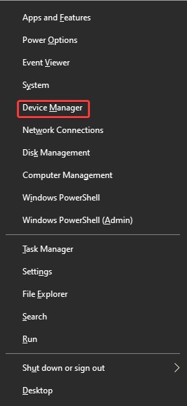 device manager