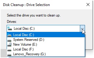drive selection
