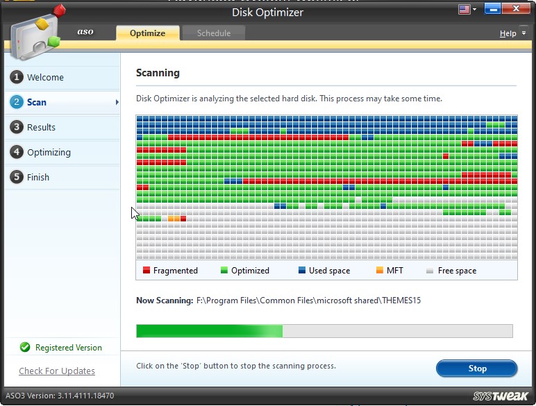 disk optimize process