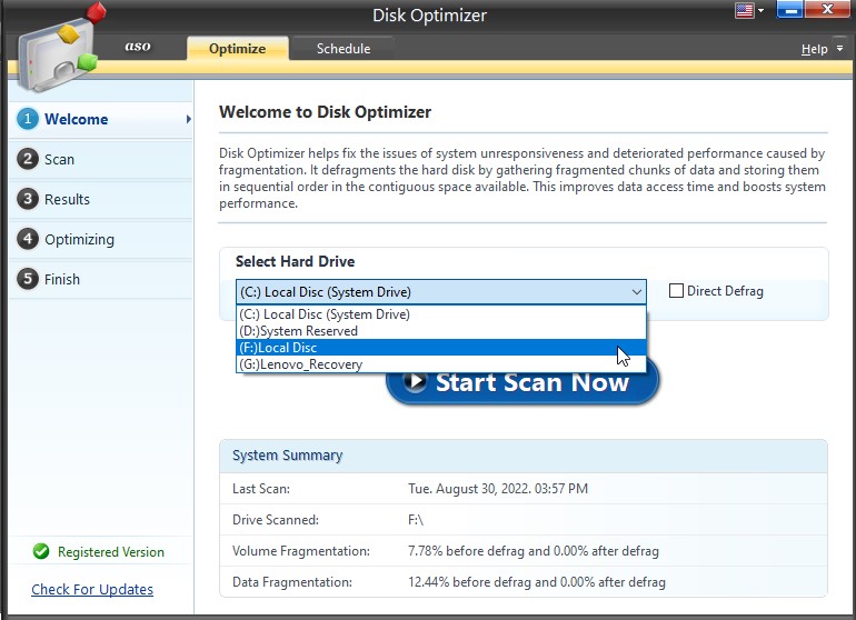 disk optimizer