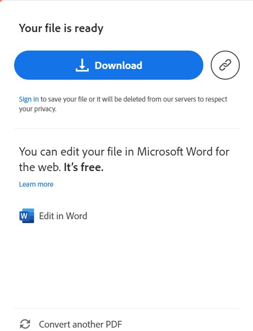 Download and save file