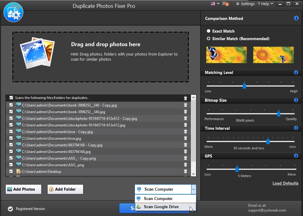 folder added to scan
