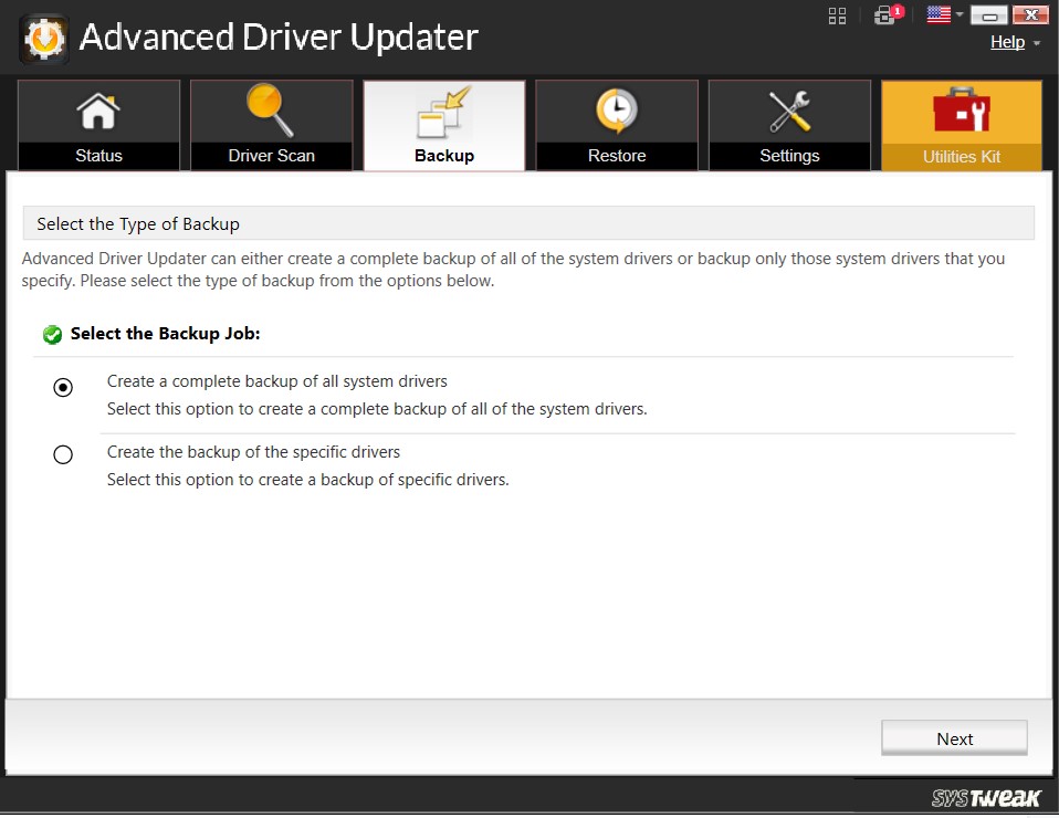 Driver Backup & Restore