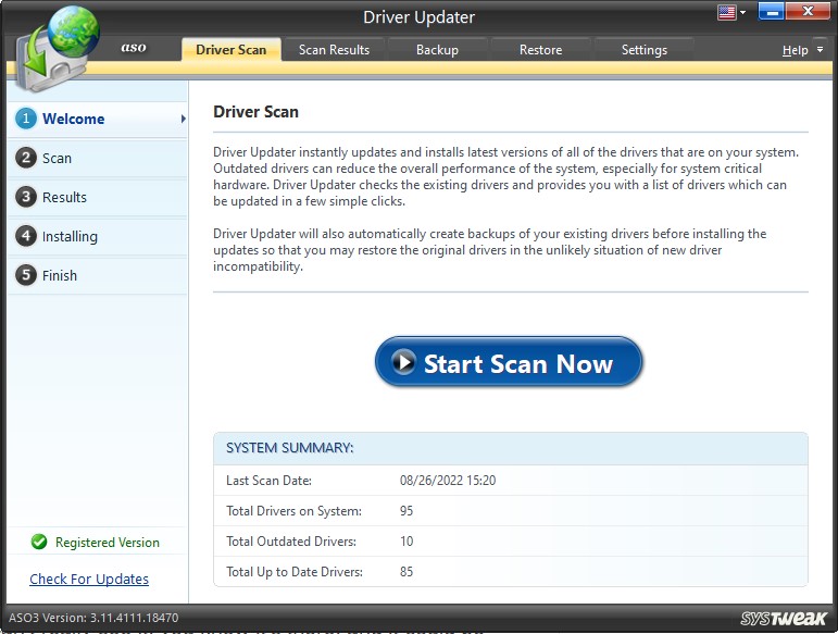 driver san for update