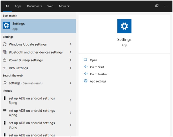 driver setting process