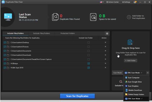 duplicate files fixer