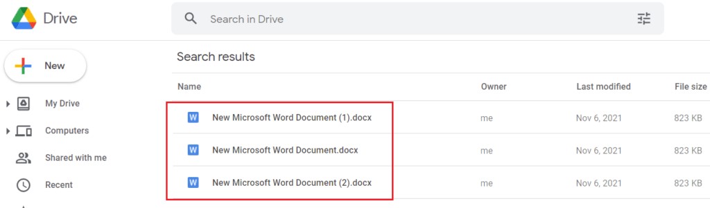 select duplicates and remove them