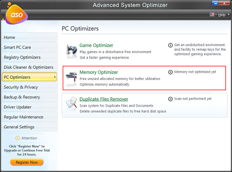 How To Optimize Memory and Manage System Cache?