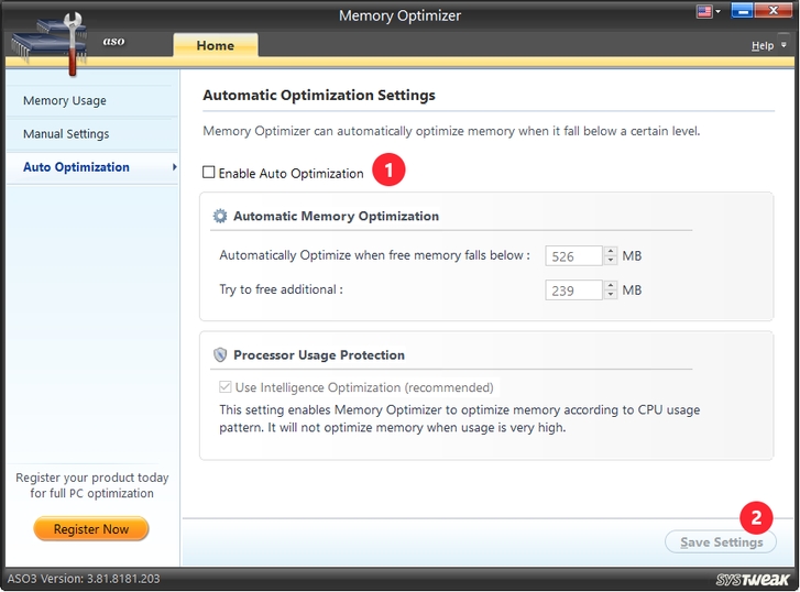 How To Optimize Memory and Manage System Cache?