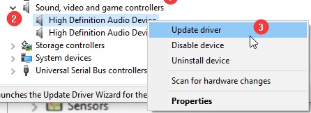 hign definition audio device