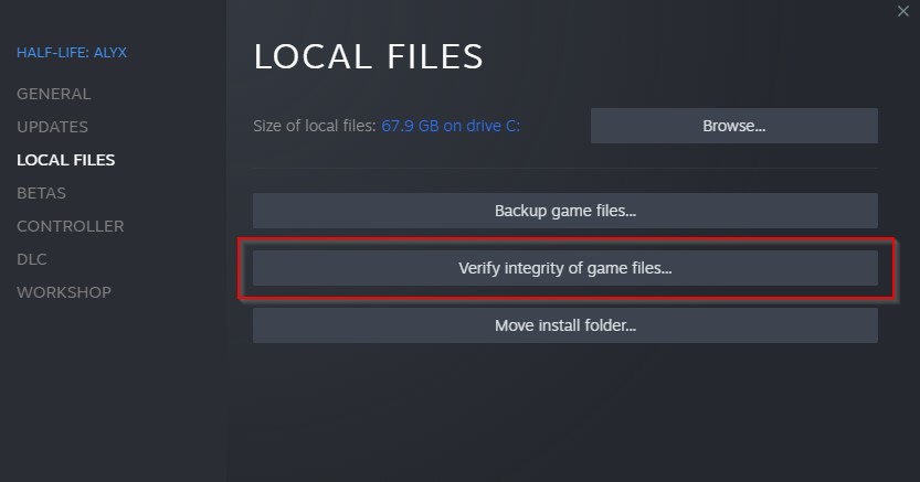 local files