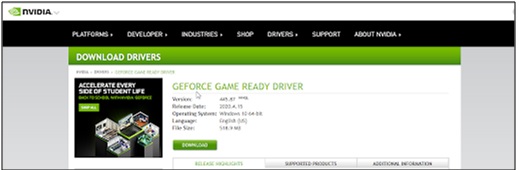 NVIDIA website