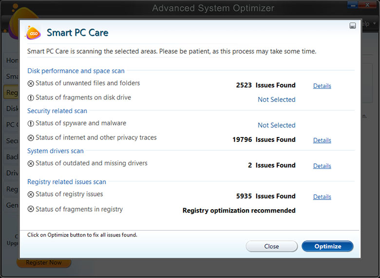 Advance System Optimizer - Smart PC care