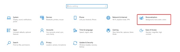 Select Personalization