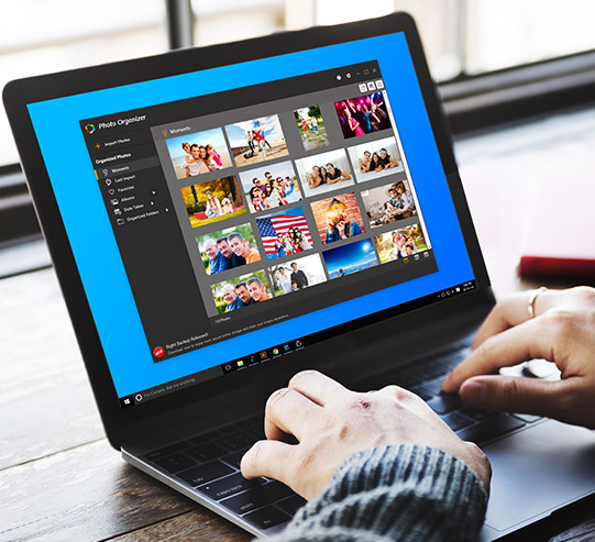 organize digital photos