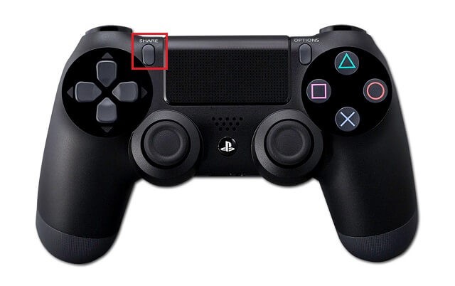 PS4 button