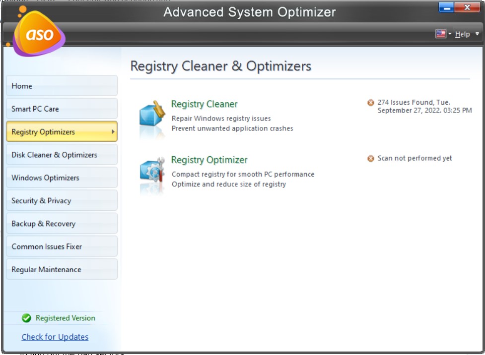 registry cleaner