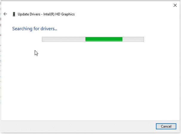 searching for drivers