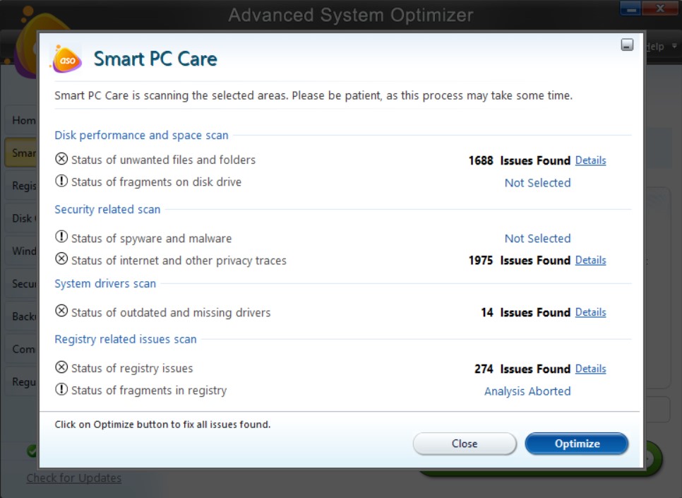 smart pc optimization