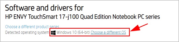 choose operating system