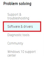 software and driver