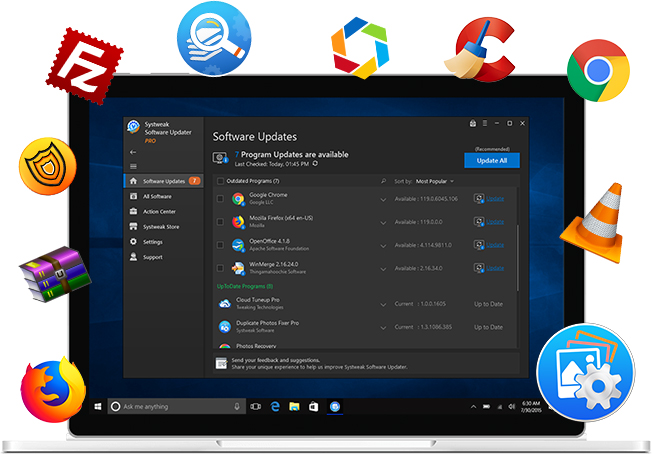 Software Update help to update outdated software