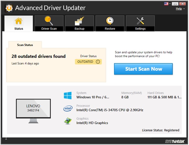 Advanced Driver Updater