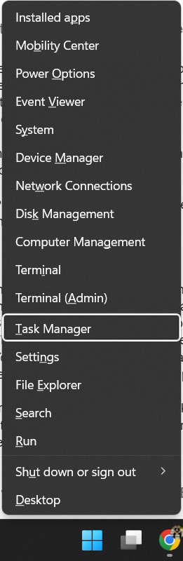 task manager
