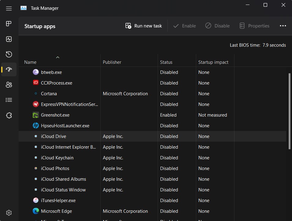task manager end task