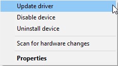 update driver