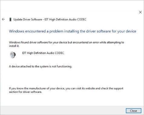 update driver software