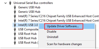 update driver software