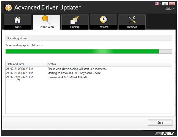 updating drivers
