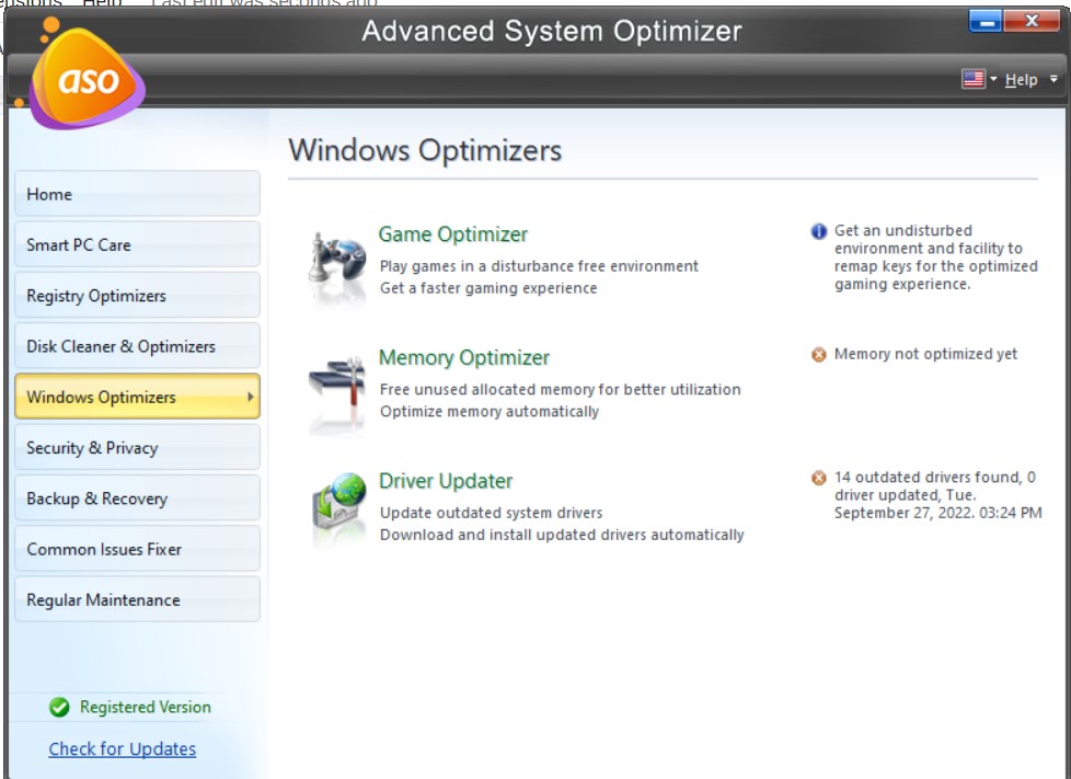 windows optimizer