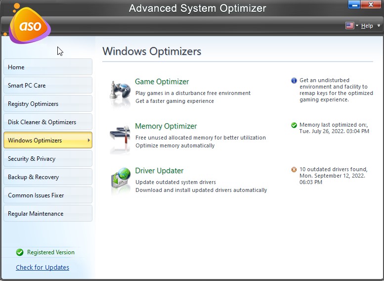 windows optimizer